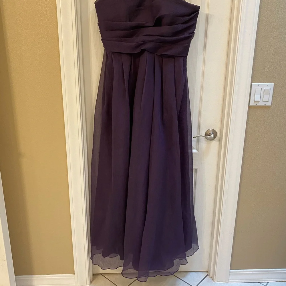 Vera wang prom dress in amethyst.